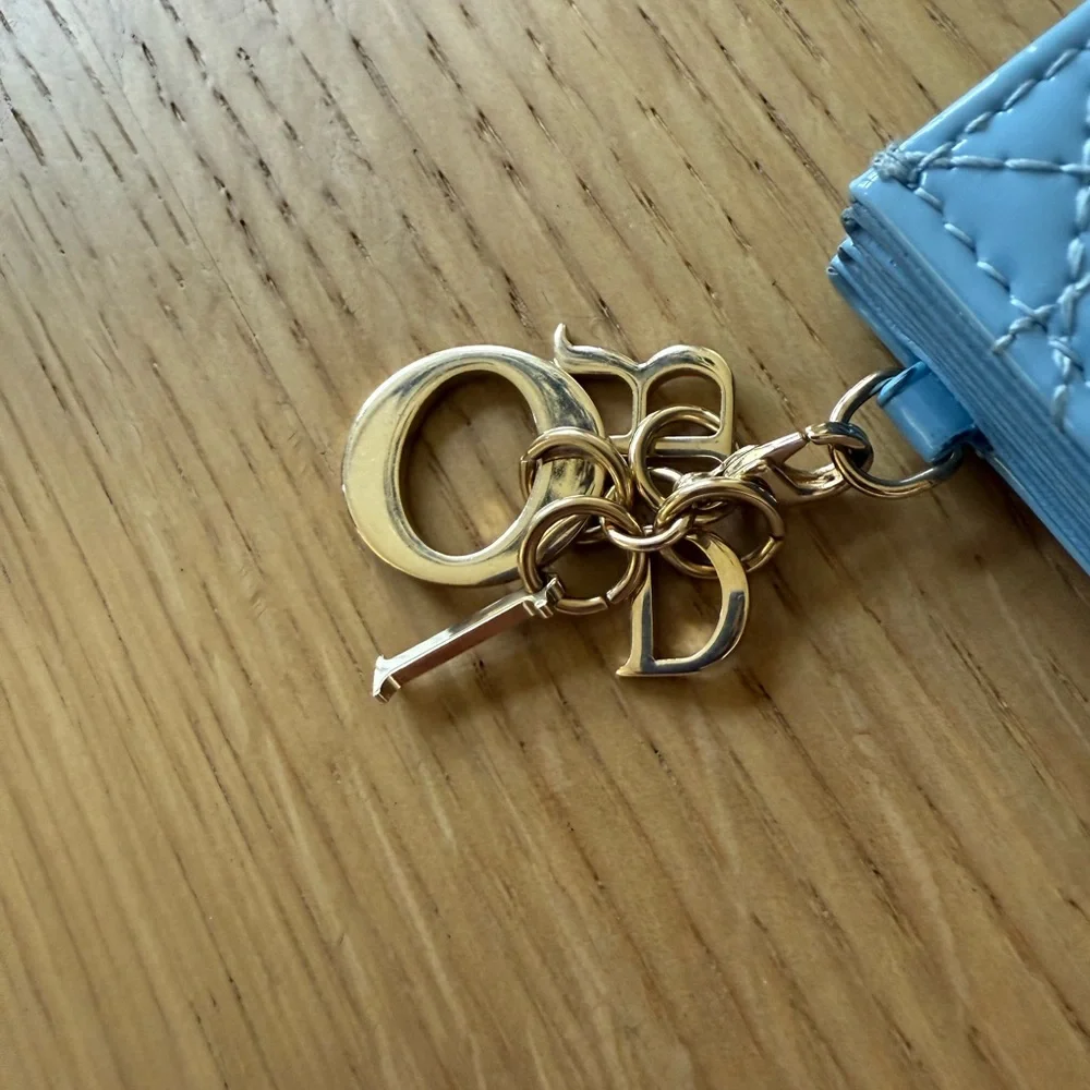 100% AUTHENTIC DIOR LADY DIOR JASMINE CARD HOLDER